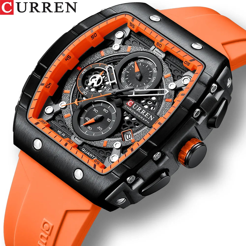 Curren 8442 naranja estudio