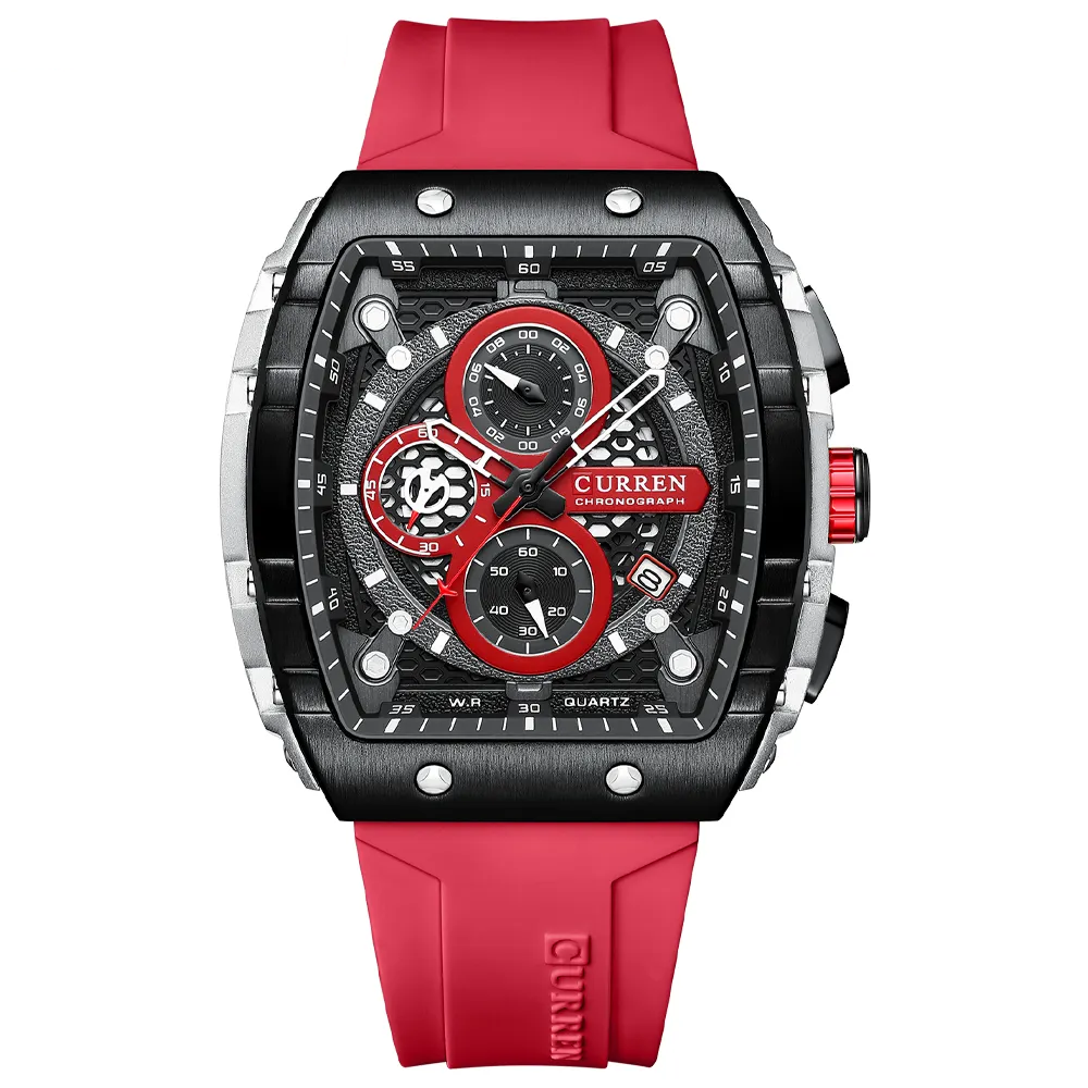 Curren 8442 rojo frente