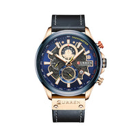 Reloj Curren 8380 azul detalle