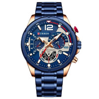 Curren 8395 azul detalle