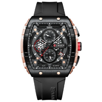 Curren 8442 negro frente