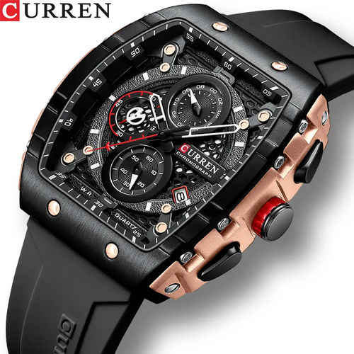 Curren 8442 negro estudio