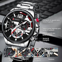 Curren 8395 plateado