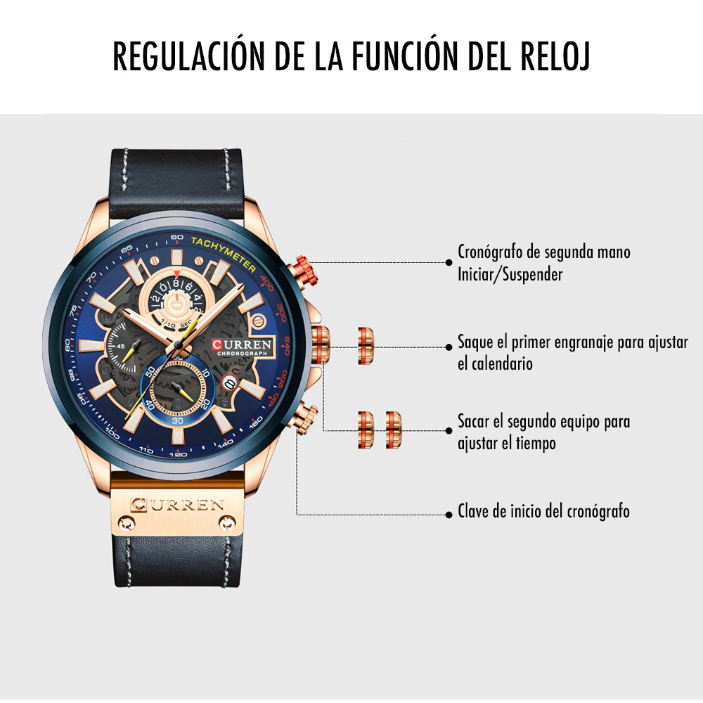 Reloj Curren 8380 azul