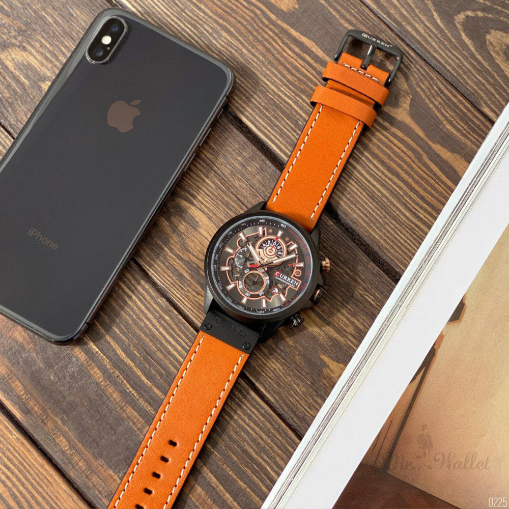 Reloj Curren 8380 cafe-claro