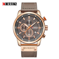 Curren 8291 caja bronce pulso camel