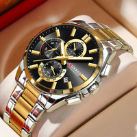 Reloj Curren 8475 dorado negro